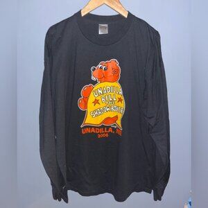 Vintage‎ Unadilla Bill The Shadow Boxer 2006 Long Sleeve Shirt Black 2XL